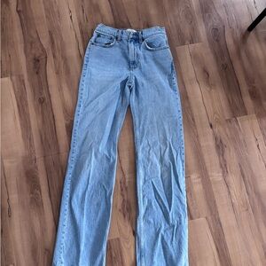 Abercrombie & Fitch Light Blue Straight Leg Jeans